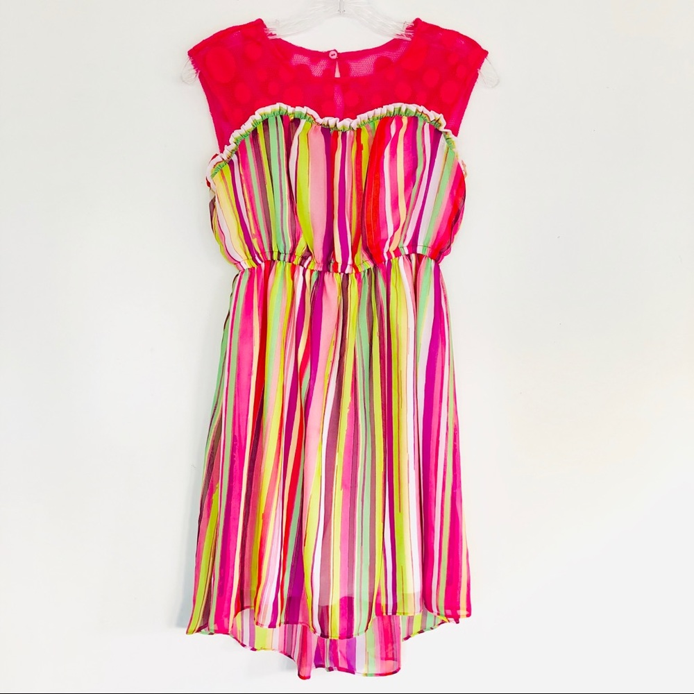 Bonnie Jean Girls Striped Dress size 12